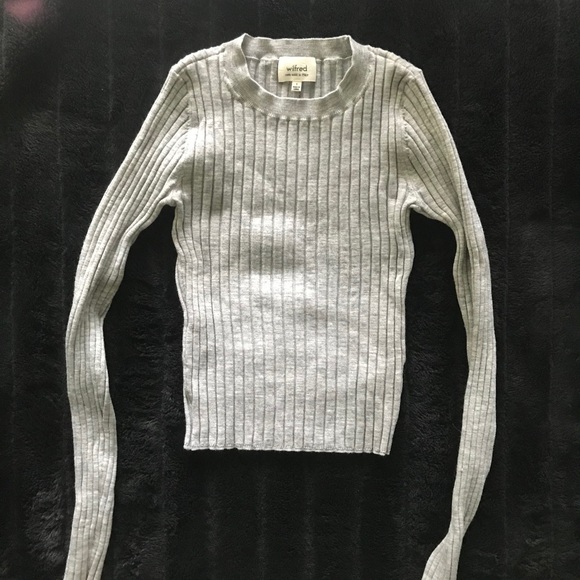 Aritzia Wilfred ribbed knit top - Picture 3 of 3